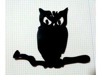 Owl silhouette, Silueta Buho by Jbecerra