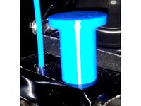 Extruder button for Anet A8 remix - fits the nut by adamtal