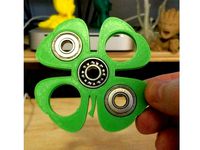 4 Leaf Clover Fidget Spinner by Thomllama