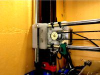 Improved rebelix x axis end with tensioning by Tojik