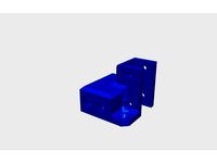 tevo tarantula left x z bracket by Plasticore