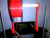 i3 8mm Acrylic Frame Spool Holder by Xabi1988