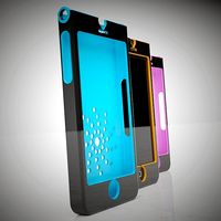 Stylish Iphone 5 case concept 3d printable