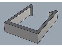 Z-axis Spacer for Monoprice Mini and PRINTinZ Plate by 3DPrinterNinja