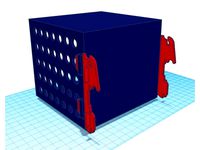 Small Things Organizer Shelf for Slotted Pegboards by pyr0ball