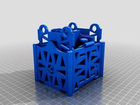 Visibly-Geared Commander Deck Box by trineficous