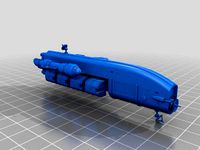 Star Trek Cargo ship El-Burro 1:2000 by outcastrc