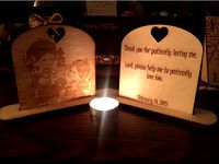 Love Quote Candle Panels by West3DP