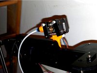 Anet A8 Extruder motor mount by SilasPfeifer