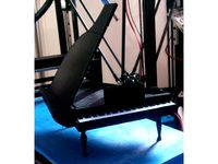Grand Piano - Phone Dock (split parts) by stuckpixel