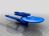 Star Trek Federation Dreadnought class USS Federation 1:2000 by outcastrc