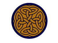 Celtic Knot Drink Coaster 2 by wslab