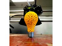 Voronoi Light Bulb by ElectricBeard