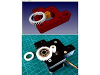 EQ6 Declination motor adapter by masutokw