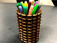 Pencil holder by dktosoch