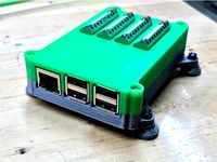 Raspberry Pi 2 Pi 3 Terminal Block Case by sneaks