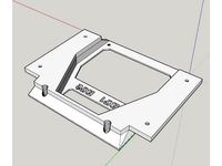 Ecran DE200 base pour une fixation murale by Brisfan