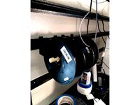 Hanging Rod / Spool Holder for Steel Shelving (Muscle Rack / Edsal) by cwarts