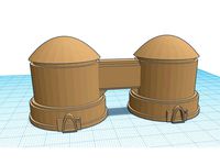 tatooine twin tower with bridge ver 0.13 (X-Wing TMG) by shotbyscott