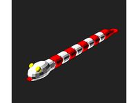 Multicolor Key Snake by thilab