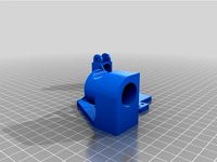 A6 Fan mount with cable chain and sensor mount by CaptJager