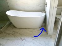 Free Standing Tub Drain Cover by mventor