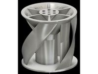 Hybrid VAWT vertical axis wind turbine by Joshb60796