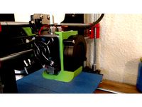 Fan duct for Zonestar (dual extrusion) by LMprod