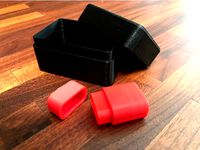 Box with lid (Fusion 360, parametric) by sagdusmir