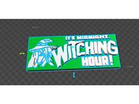 Witching Hour Name Plate by japjxp