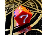 Seven Sided Die - d7 Heptagon by rustbubble