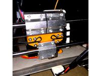 Anet A8 X Belt Holder (modified for fatter GT2 belt) by anotherhowie