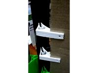 Wind Shield Holder 30 degree for delta printer 2020 frame (A) by robbycandra