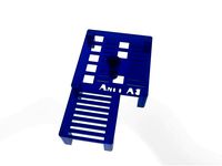 Anet mainboard cover with reset button mosfet attachment and optional 30mmm fan duct by 3DTSUJ