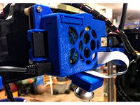 Rear Anet A8 mount for Raspberry Pi B with camera by Bksba