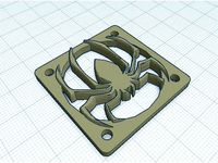 40mm and 50mm Tarantula Fan Cover by Joshfitz