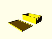 Simple LoLin box - OpenScad by Paxy