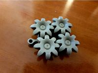 Engrenage fleurs - Flower gear by NOP21