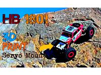 DIY 3D print Servo Mount for HB 1801 Mini 1:18 4x4 Crawler  by _sOnGoKu_