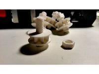 Screw pulley (Poulie à pas de vis et écrou) by DF4ze