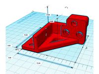 HICTOP Prusa i3 Upgraded Corners w/ Y-Axis End Brackets by pyr0ball