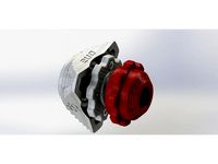 universal spool holder EVO for 24 - 56mm holes by RoBotniK