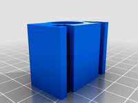 Linear bearing x-axis carriage for Malyan M150 by _dsol