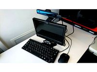 Pan-tilt base for RPiCam and RealSenseR200 by komix