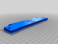 Anet A8 Raised Bed 10mm Front and Rear Plate by Ghrem