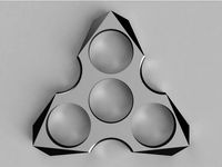 Tri Fidget Spinner by Z33Fairlady