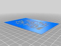 Airbrush Stencil/Template simple camouflage pattern by h0unskull