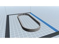 HTD 5mm Pitch Belt by aidsbmx