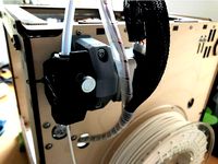 Ultimaker extruder mount by StenDan