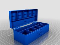 Customizable hinged box 1xN V2 by sgonzalezlopez